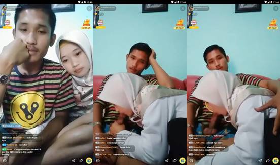 Bokep indo terbaru hijab live show blowjob